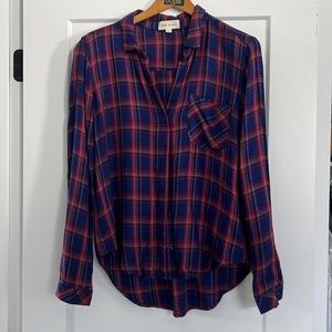 Cloth & Stone plaid shirt